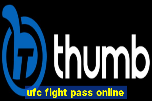 ufc fight pass online